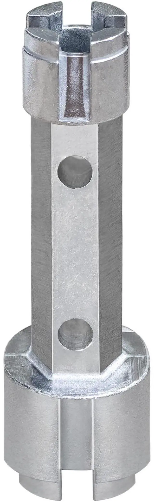 Main image of Tub Drain Remover Wrench Removal Tool Dual Ended Dumbell for Bath Drains Heavy Duty Aluminum