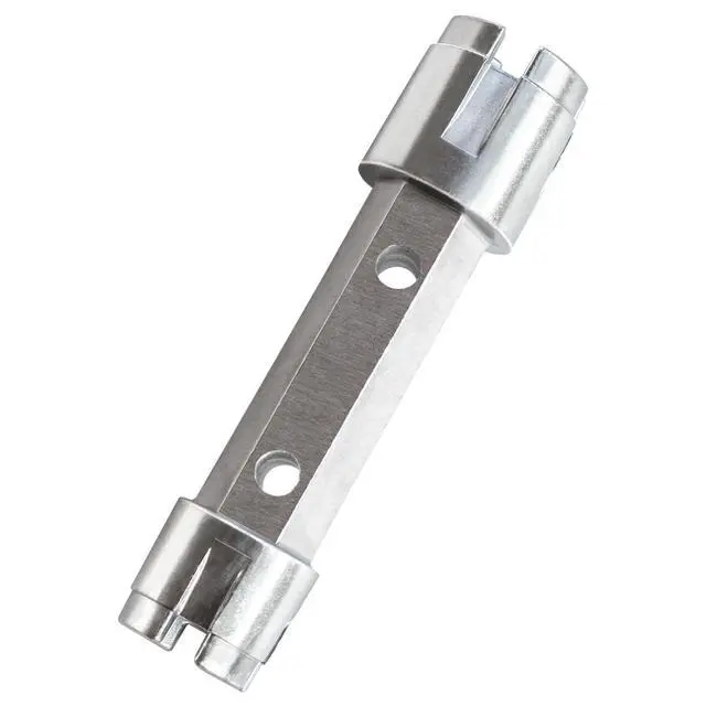 Alt view image 6 of 7 - Tub Drain Remover Wrench Removal Tool Dual Ended Dumbell for Bath Drains Heavy Duty Aluminum