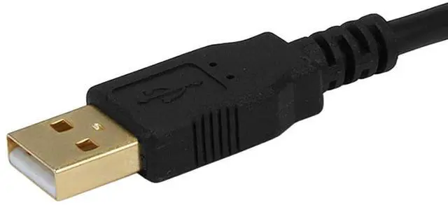 Alt view image 2 of 6 - 15-Feet USB 2.0 A Male to B Male 28/24AWG Cable (Gold Plated) (105440)