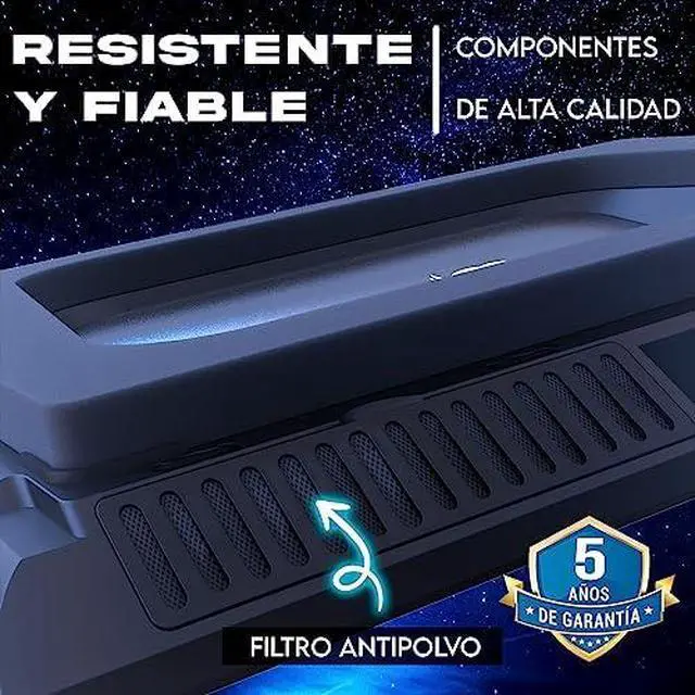 Alt view image 7 of 7 - Everest Laptop Cooling Pad | New | Powerful Turbo-Fan 4300 RPM Laptop Cooler | Sealed Foam for Maximum Performance | Avoid Overheating and Protect Your Gaming Laptop | 14-17.3 in