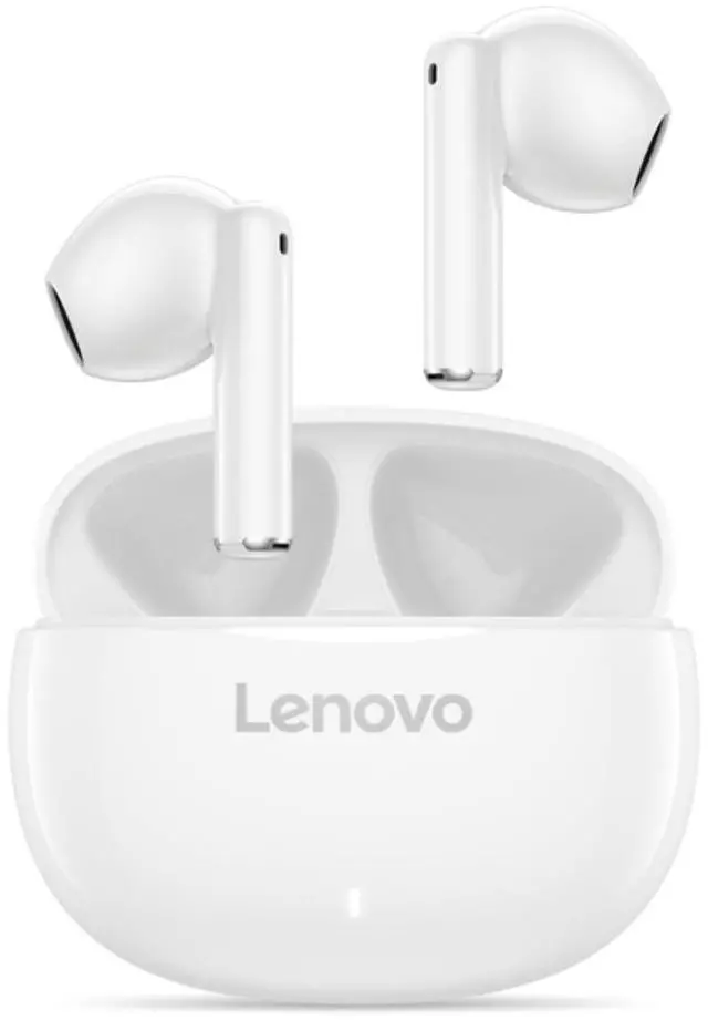 Main image of True Wireless Earbuds, Bluetooth 5.3 TWS Headphones with 13mm Drivers, AI Noise Reduction Mic, Up to 20H Battery with Case, USB-C Charging, IPX4 Water Resistant, Touch Control, White