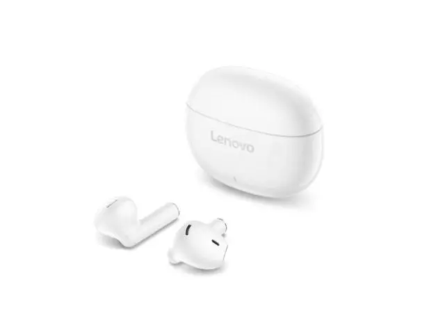 Alt view image 3 of 6 - True Wireless Earbuds, Bluetooth 5.3 TWS Headphones with 13mm Drivers, AI Noise Reduction Mic, Up to 20H Battery with Case, USB-C Charging, IPX4 Water Resistant, Touch Control, White