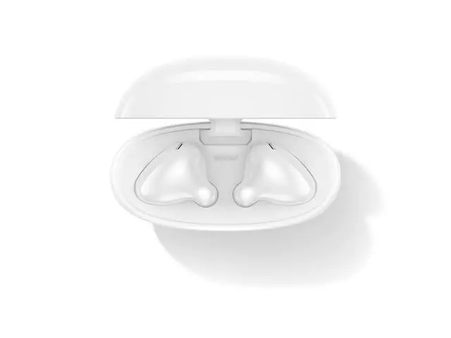 Alt view image 5 of 6 - True Wireless Earbuds, Bluetooth 5.3 TWS Headphones with 13mm Drivers, AI Noise Reduction Mic, Up to 20H Battery with Case, USB-C Charging, IPX4 Water Resistant, Touch Control, White