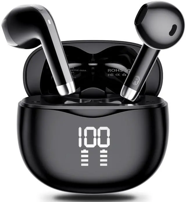 Main image of Wireless Earbuds, Bluetooth 5.4 Stereo, 35H Playtime, Balanced Sound