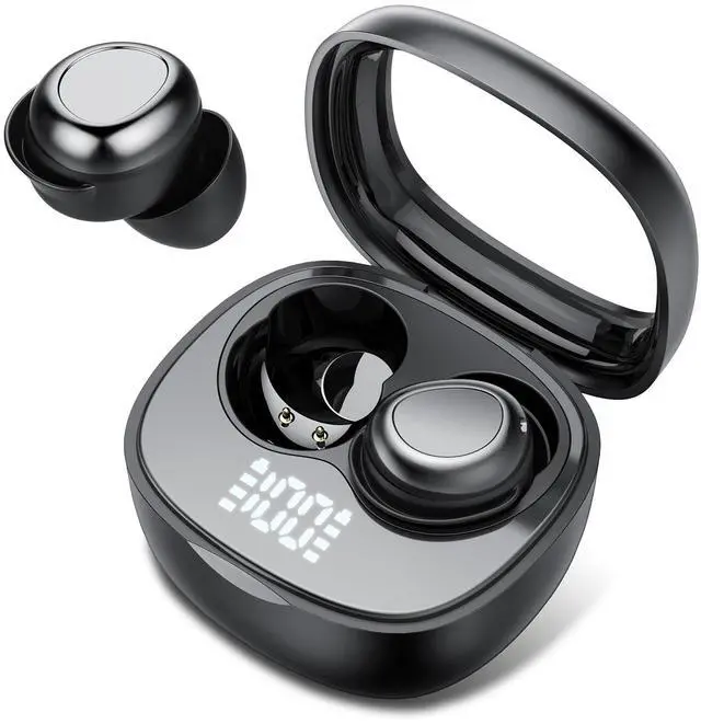 Main image of Wireless Earbuds, Hybrid ANC 40dB Noise Cancelling Headphones, 50H Playtime, Bluetooth 5.4, 10mm Drivers with 5 EQ, ENC Dual Mic, IPX7 Waterproof, Digital Battery Display iOS/Android Sport/Sleep