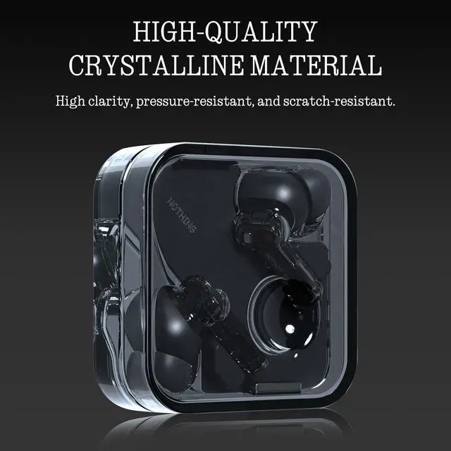 Alt view image 5 of 6 - Ear Wireless Earbuds Bluetooth, 45dB Hybrid Smart ANC Earbuds, 11mm Deep Bass Boost, Hi-Res Audio with LDAC & LHDC 5.0, 6 Mics Call, 40.5H Playtime with Fast Charging Case, ChatGPT Supported