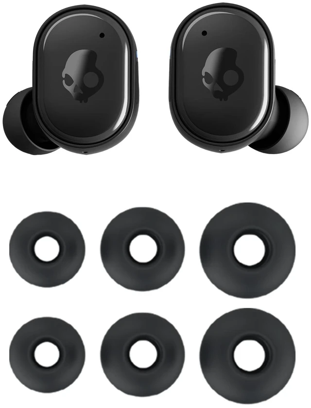 Alt view image 5 of 6 - Grind Wireless In-Ear Earbuds - True Black | Noise Isolating Fit, Bluetooth, 40 Hours Battery, Microphone for iPhone Android, Customizable Sound, True Wireless