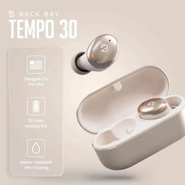 Alt view image 4 of 7 - Wireless Earbuds for Small Ears, Award-Winning Sound w/Bass Mode, Durable Sweatproof Bluetooth Earbuds, Comfortable for All Ears