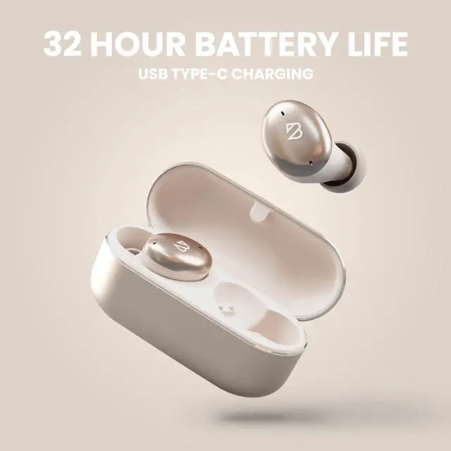 Alt view image 7 of 7 - Wireless Earbuds for Small Ears, Award-Winning Sound w/Bass Mode, Durable Sweatproof Bluetooth Earbuds, Comfortable for All Ears