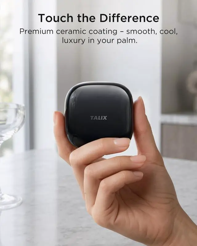 Alt view image 4 of 7 - Noise Cancelling Earbuds with Phone Stand, Punchy Bass, 4-Mic, True Wireless Bluetooth 6.0 in Ear Headphones, 28H Playtime, IPX4 (Black)