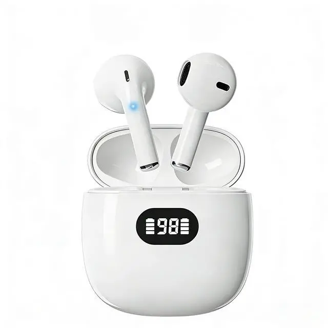 Main image of Wireless Earbuds,Bluetooth 5.4 Headphones with LED Display, Stereo Sound Clear Call,IPX7 Waterproof Bluetooth Earbuds with 50h Battery Last,ENC Noise Cancelling in Ear Earphones