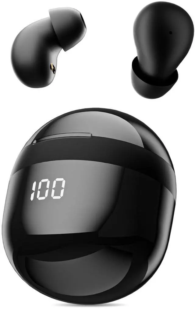 Main image of Mini Invisible Earbuds Wireless Bluetooth, Small Earbuds for Small Ears Canals, Tiny Discreet Sleep Headphones for Side Sleepers, Comfortable Noise Canceling Earphones for Work Gym, Black