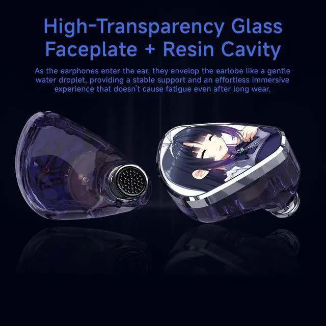 Alt view image 4 of 7 - Wired IEM Earbuds for Gaming/Music,Type-C in Ear Monitors with mic