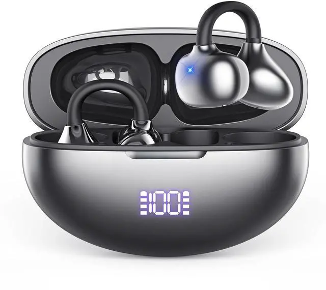 Main image of AI Translation Earbuds Real Time 198 Languages 80H Playtime Translator Earbuds Audifonos Traductores Inglés Español Wireless Earphones Bluetooth Headphones for Travel Business Meeting Learning Black