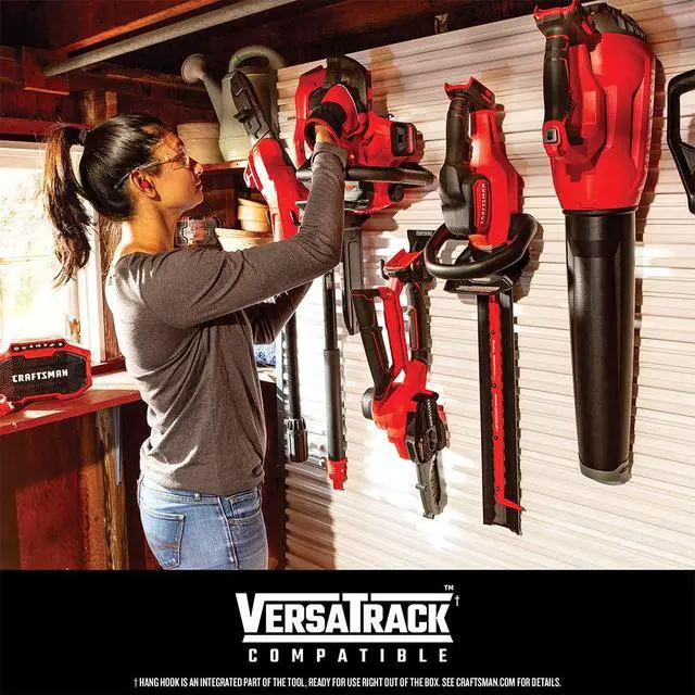 Alt view image 6 of 7 - Corded Leaf Blower, Powerful Lightweight Handheld Axial Electric Blower, 9 Amp (CMEBL710)