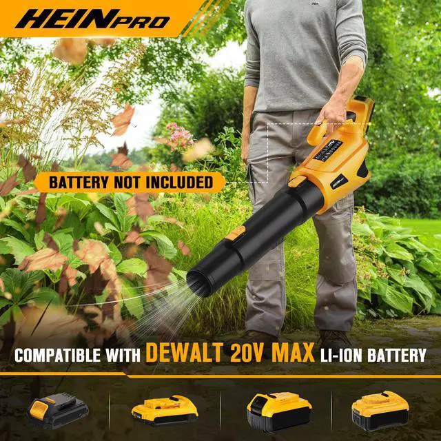 Alt view image 2 of 7 - Leaf Blower Cordless Compatible with Dewalt 20V Max Battery