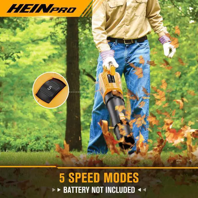 Alt view image 5 of 7 - Leaf Blower Cordless Compatible with Dewalt 20V Max Battery