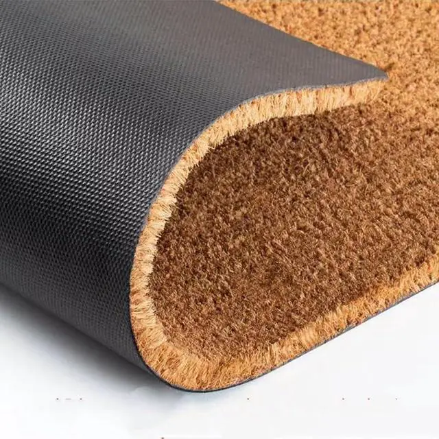 Alt view image 7 of 7 - Dog Hair with Entry Funny Door Mats Outside Coir Doormat for Home Entrance,Front Door mat,Indoor Entrance Embroidered Welcome Rubber Rugs Home Christmas Decor 30x 18