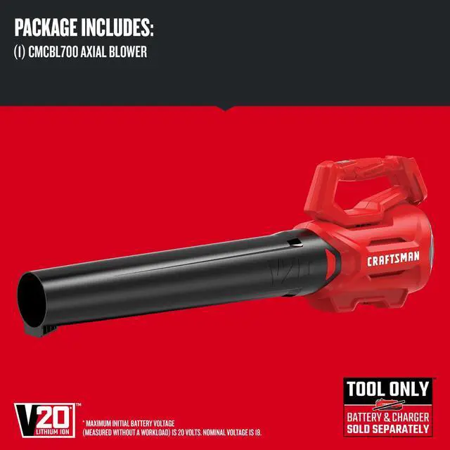 Alt view image 3 of 7 - Cordless Axial Leaf Blower (Tool Only)