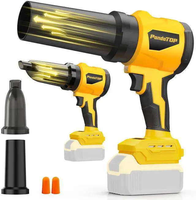 Main image of Cordless Leaf Blower for Dewalt 20V Max Battery, 2-IN-1 Handheld Blower & Vacuum for Lawn Care/Leaves/Dust, Brushless 750 CFM, 180 MPH, battery Powered Electric Mini Leaf Blower (Battery Not Included)