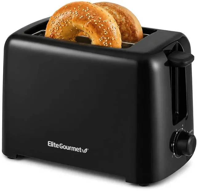 Main image of 2-Slice Cool-Touch Toaster, Extra-Wide 1.25" Slots, Black