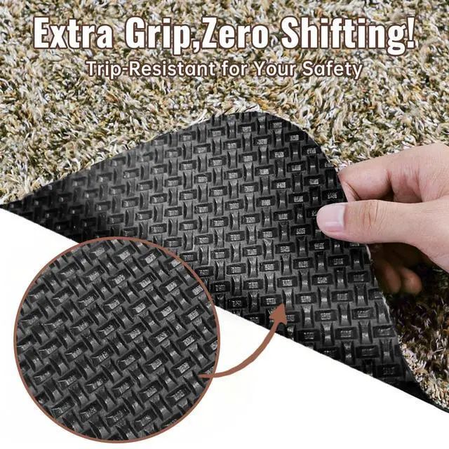 Alt view image 5 of 7 - 36"x24" Doormat Super Absorbent Mud Entryway Non-Slip for Dog Paws Dirt Wipe Trapper Mats Entrance Welcome Doormat Shoes Scraper Low Profile Latex Backing Washable
