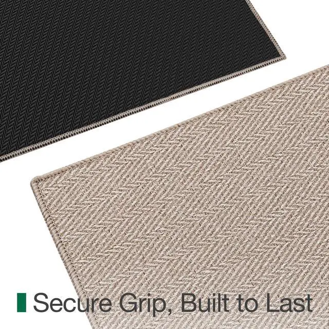 Alt view image 6 of 7 - Ultra Thin Indoor Door Mat 24"x36", Entrance Doormat, Deep Beige