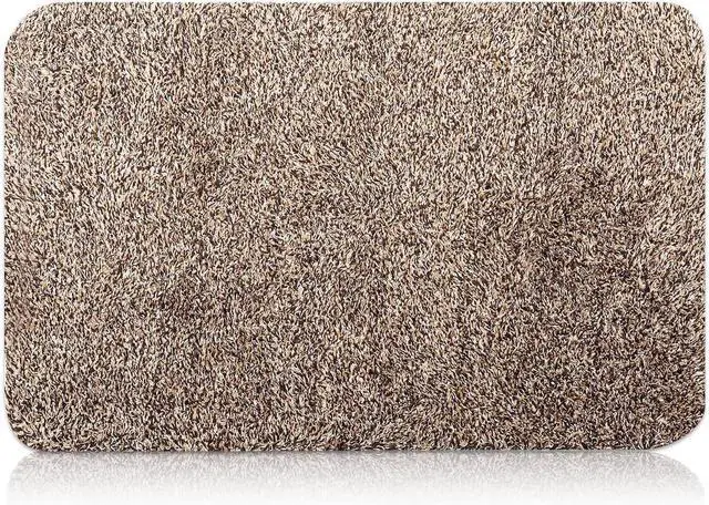 Main image of 36"x24" Doormat Super Absorbent Mud Entryway Non-Slip for Dog Paws Dirt Wipe Trapper Mats Entrance Welcome Doormat Shoes Scraper Low Profile Latex Backing Washable