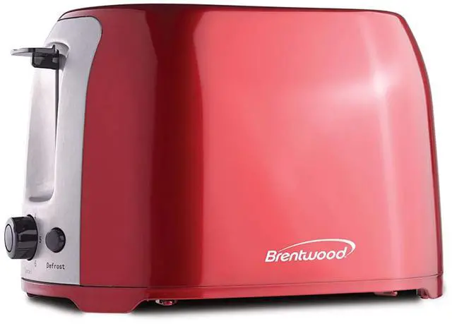Alt view image 2 of 7 - Cool Touch 2-Slice Extra Wide Slot Toaster, Red