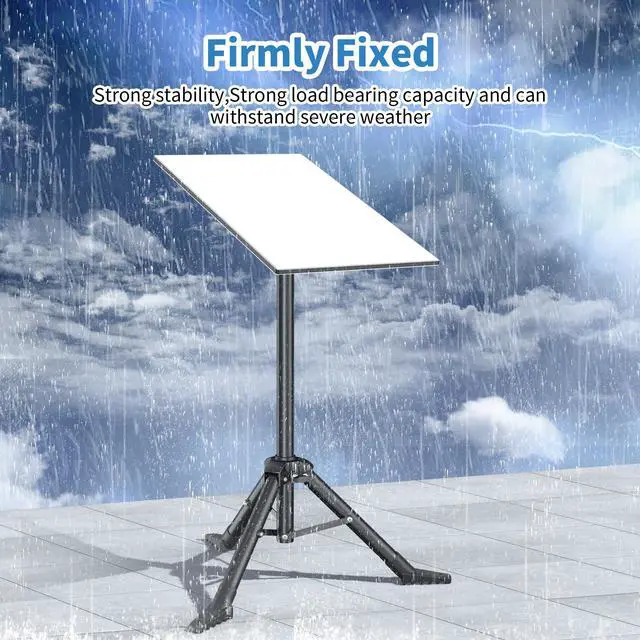 Alt view image 6 of 7 - Starlink Tripod Stand for Starlink Standard 4/ Standard 4X/ Gen3/ V4 | with Pipe Adapter Outdoor Portable Starlink Mounting Kit for Camping and RV Travel