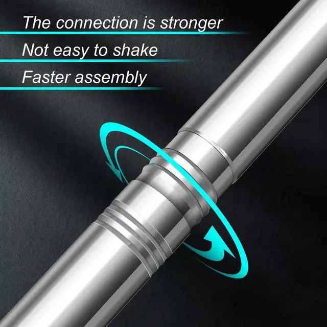 Alt view image 4 of 7 - Starlink Standard 4/4X Pole Mount, 10Ft Starlink Gen 3/4 Ground Pole Mount | 1.5'' Stainless Steel Pole, No-Dig Spiral Ground Anchor, Mounting Kit Pipe Adapter Accessories, Portable Adjustable