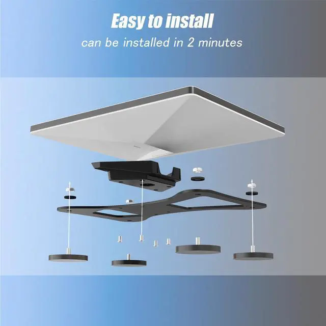 Alt view image 6 of 6 - Starlink Mini Roof Mount, Starlink Car Mini Magnetic Mount/Accessories | with Heavy Duty Magnet Bases, Quick Release, Compact and Portable, Suitable for RV, Car, Boat, Yacht, Truck