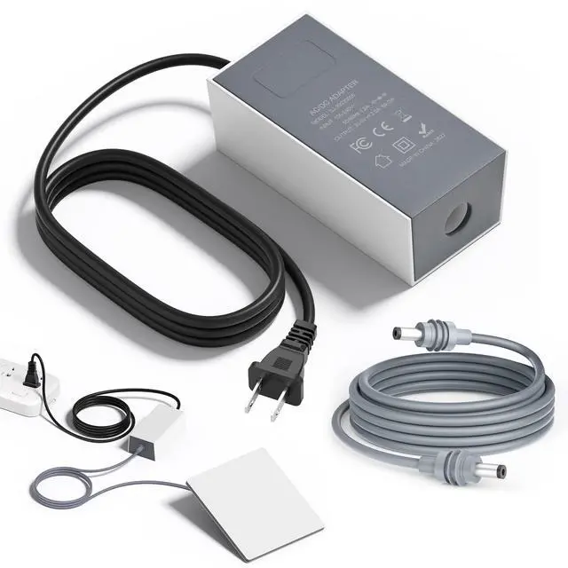 Main image of Starlink Mini AC 110V Power Supply Adapter 30V 2A 60W 11.5FT/3.5M Cable | 30V 2A Stable Output 60W Starlink Mini 110V-240V AC Adapter, with 2M waterproof DC Power Cord Fast Charging AC/ DC Adapter