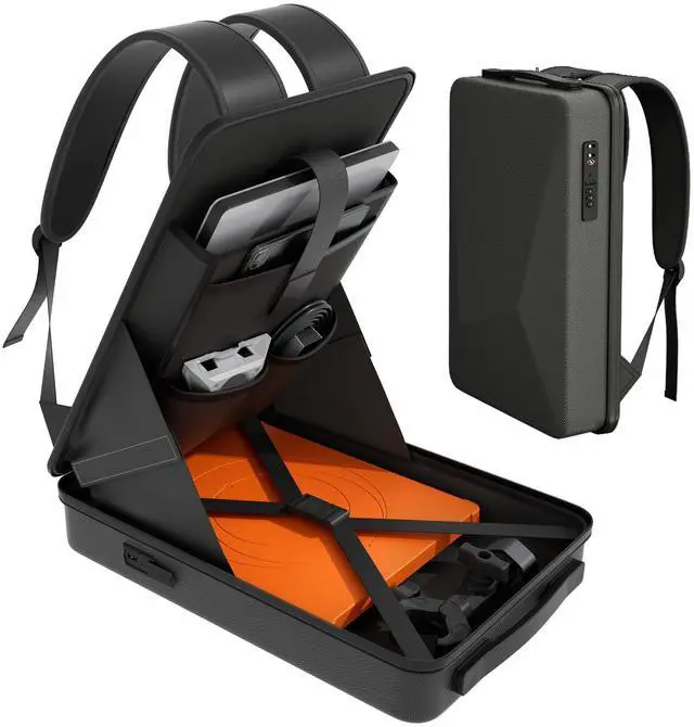 Main image of Starlink Mini Backpack Protective Carrying Case Starlink Mini Bag for Power Cable & Battery Adapter Laptop Anti-theft with TSA Lock Waterproof Travel Accessories for Outdoor Camping