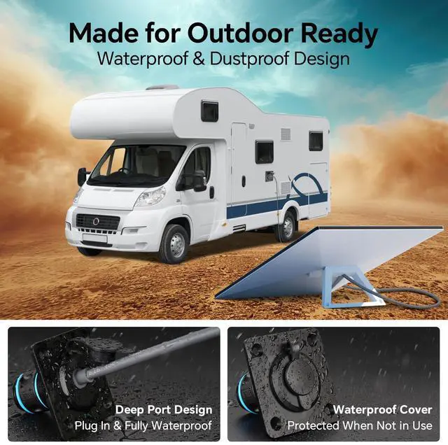 Alt view image 4 of 7 - Starlink Wall Pass Through, RJ45 CAT6 Ethernet Socket | Gen3 Standard 4/4X Compatible,All Aluminum, Waterproof, For RV Camper Boat Trailer, Female to Female Bulkhead Connector