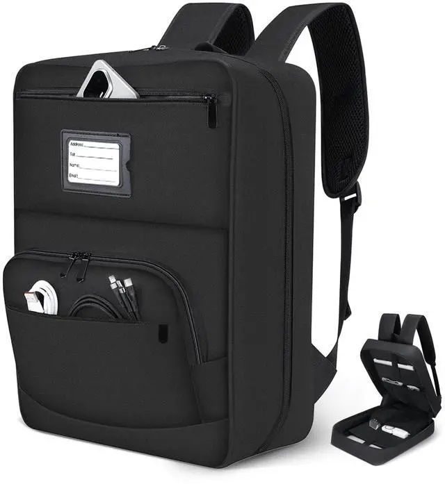 Main image of Backpack Compatible with Starlink Mini Carrying Case, Travel Bag for Adjustable Padded Fixing Straps, Shockproof Storage Bag with 5.6 Laptop Compartment and Accessories Pockets, Outdoor, Camping, RV