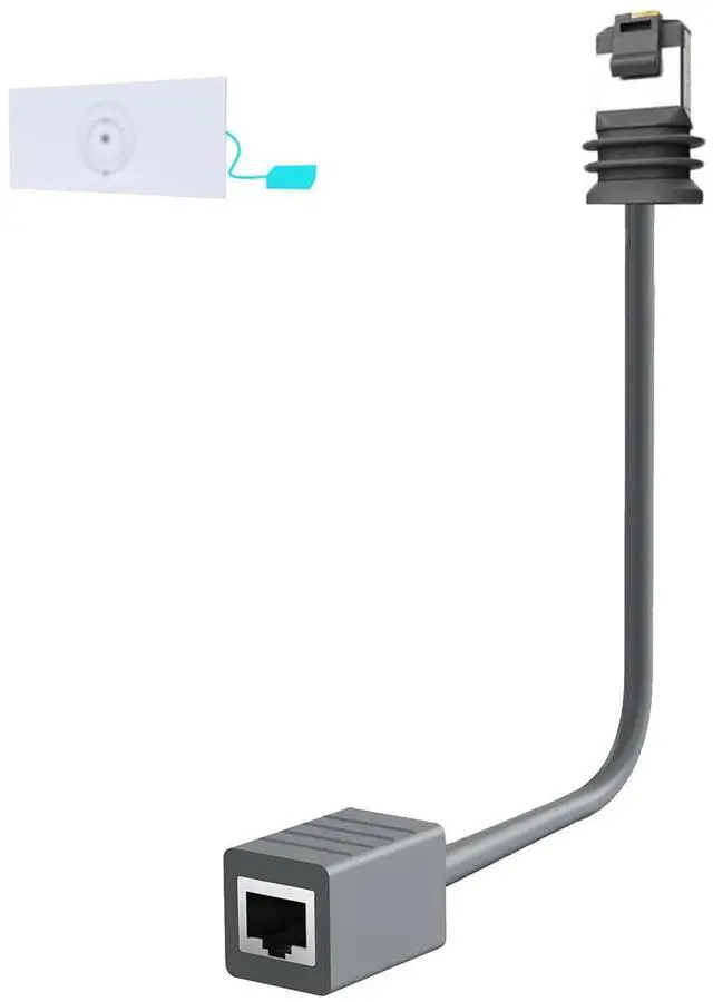 Main image of for Starlink Ethernet Adapter Gen 3/Mini, 1000 Mbps 11.8 Starlink Cable SPX to RJ45 for Starlink V3 (Rev.4) Dish and Router Accessories, Cable Extension to Starlink Gen 3 for House/ Camping (INDOOR)