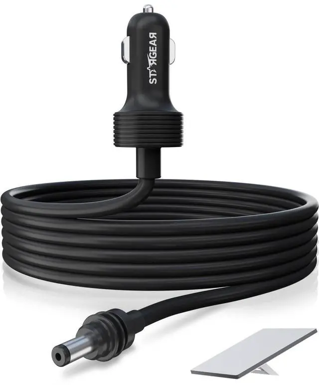 Main image of Starlink Mini Cable 12V Power Cable 3M/10FT, Starlink Mini Accessories 16AWG Cigarette Lighter to DC Cord, 12V-48V Car Charger Car Adapter (3M)