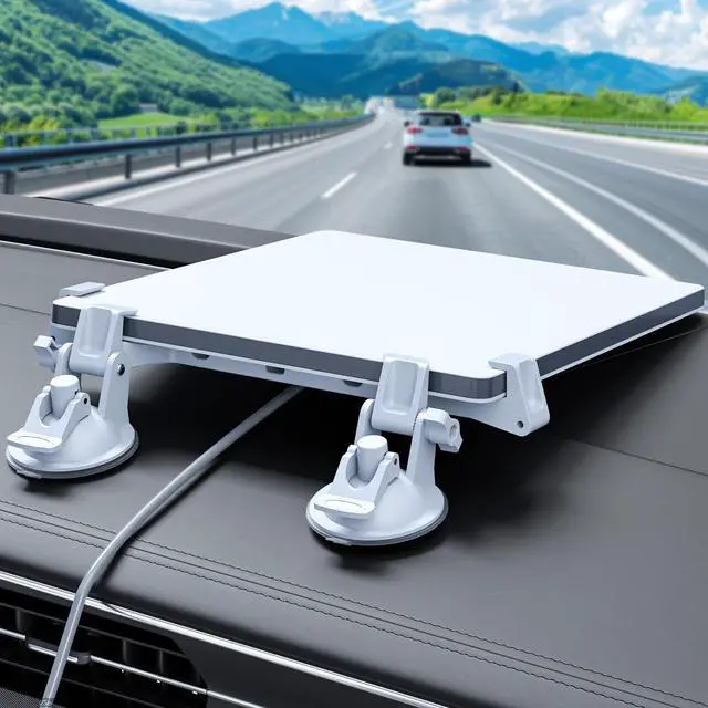 Main image of for Starlink Mini Car Mount for Dashboard, Starlink Mini Dash Mount | Starlink Mini Suction Cup Mount for Dashboard & Windshield for Most Vehicles, Ensures Starlink Mini Stable Satellite Signal