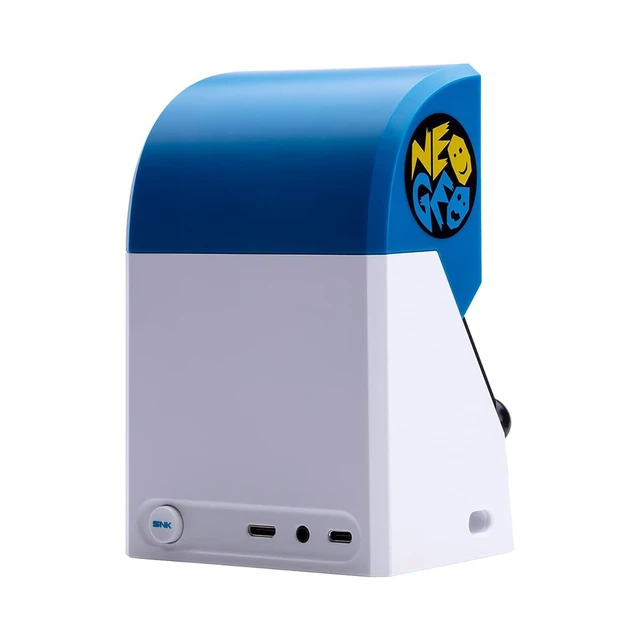 Alt view image 7 of 7 - SNK 40th Anniversary NEOGEO MINI Arcade Console, 3.5" Screen with 40 Classic Games(KOF/Metal Slug Series), TV Output Compatible, Dual Controller Ports, Mini Arcade Collector's Edition Gift Set