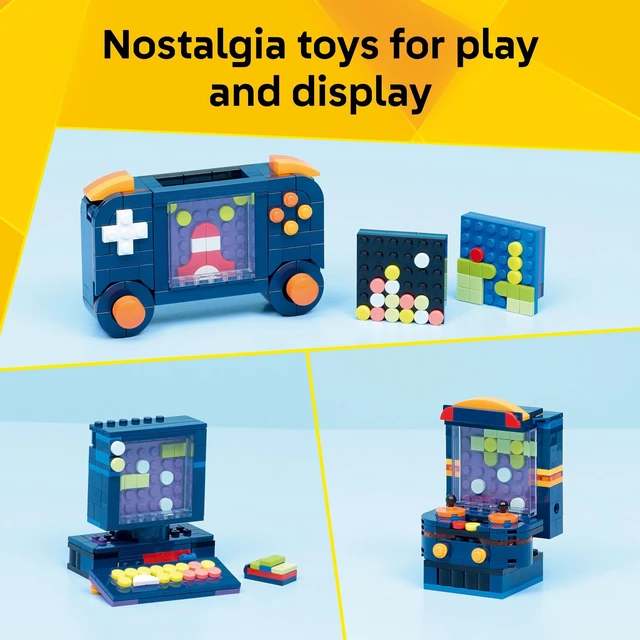 Alt view image 3 of 6 - Creator 3 in 1 Retro Gaming Console 31380 | Building Toys for Boys & Girls, Ages 8+, 3 Building Options, Kids Bedroom & Desk Décor, 268 Pieces, Gift for Birthdays
