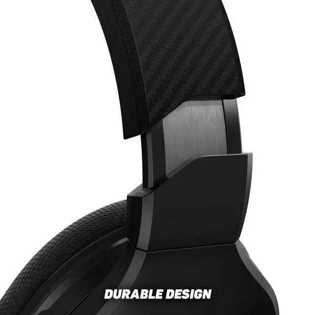 Alt view image 3 of 7 - Turtle Beach Recon 200 Gen 2 Wired Multiplatform Gaming Headset, Xbox, PS5 | Xbox Series X|S & Xbox One, PlayStation, PS4, PC, Powered Bass Boost, Flip-to-Mute Mic, Mic Monitoring, Memory Foam, Black