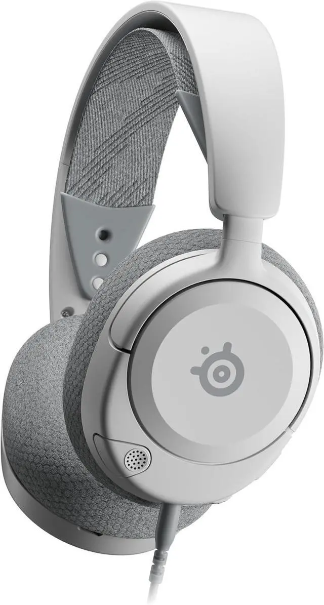 Main image of SteelSeries Arctis Nova 1 Multi-System Gaming Headset Hi-Fi Drivers 360° Spatial Audio Comfort Design Durable Ultra Lightweight Noise-Cancelling Mic PC, PS5/PS4, Switch, Xbox - White