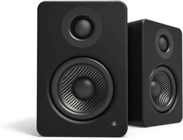 Main image of Kanto YU2MB PC Gaming Desktop Speakers | 3" Composite Drivers | 3/4" Silk Dome Tweeter | Class D Amplifier | 100 Watts | Built-in USB DAC | Subwoofer Output | Pair | Matte Black