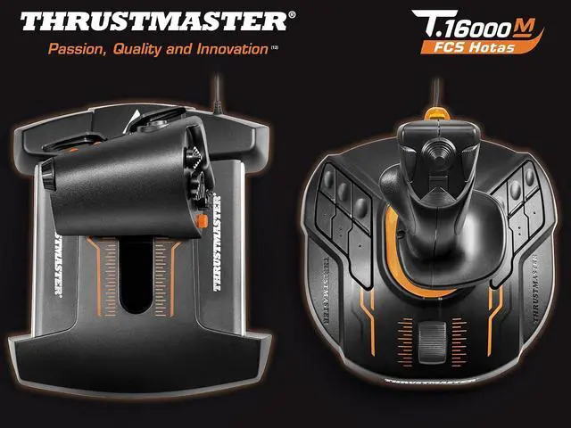 Alt view image 6 of 7 - Thrustmaster T16000M FCS HOTAS (Compatible with PC)