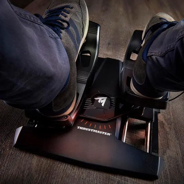 Alt view image 2 of 7 - Thrustmaster TFRP Precision Flight Sim Rudder Pedals - PS5, XBOX & PC
