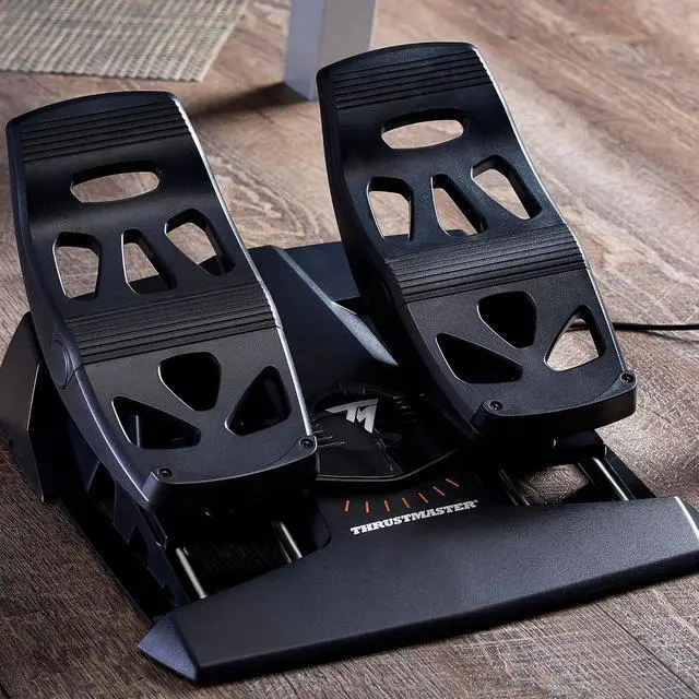 Alt view image 4 of 7 - Thrustmaster TFRP Precision Flight Sim Rudder Pedals - PS5, XBOX & PC