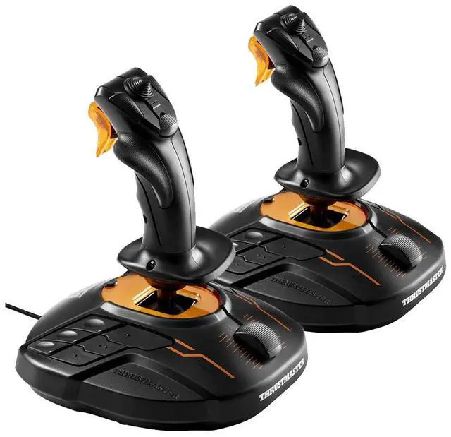 Alt view image 3 of 4 - Thrustmaster T16000M FCS Space Sim Duo Combat Flight Sim Joystick - PC