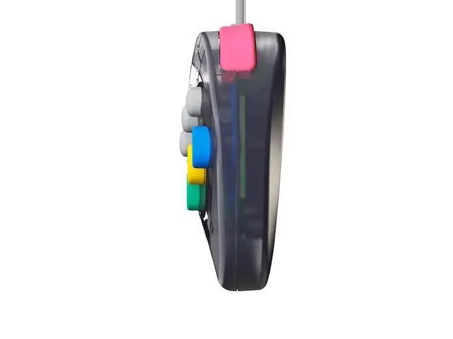 Alt view image 7 of 7 - Retro-Bit SEGA Saturn Wired USB Controller - (Slate Grey)