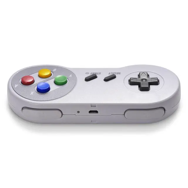 Alt view image 4 of 7 - 2 Pack Wireless USB SNES Controller for Windows PC, macOS(Multi-Color Keys)